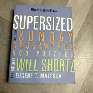 New York Times Supersized Sunday Crosswords 500 Puzzles Will Shortz